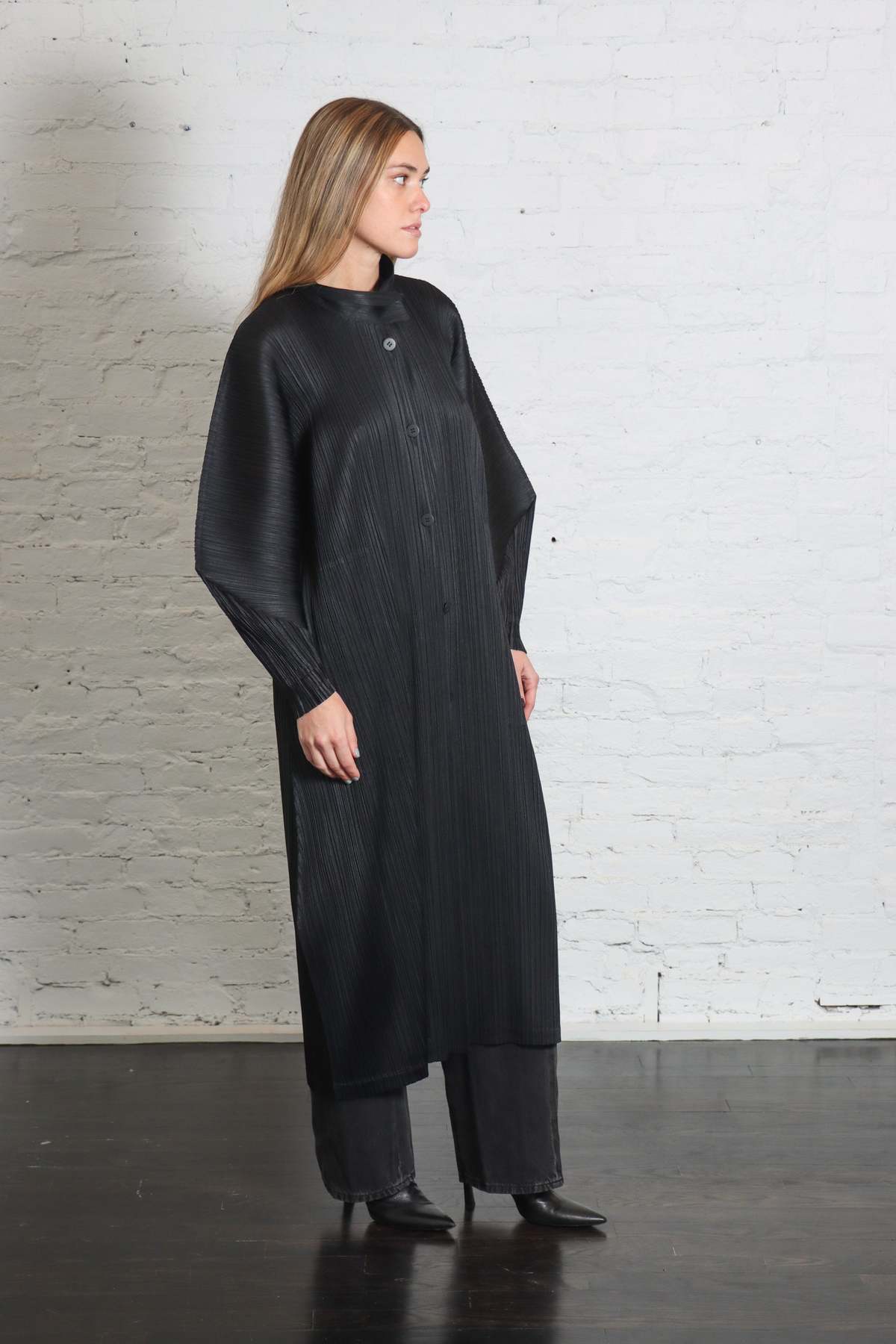 Pleats Please by Issey Miyake Skyline Coat - Image 6 of 8