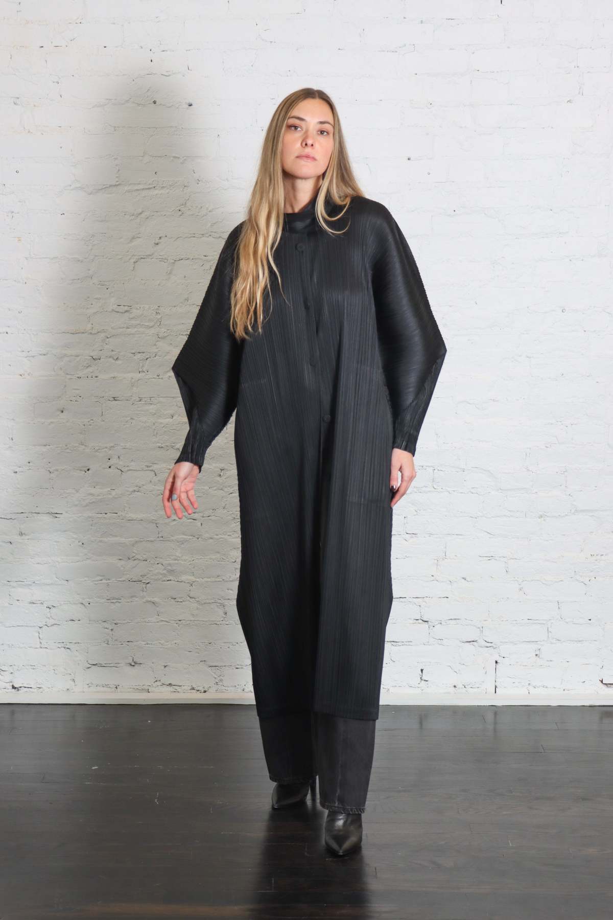 Pleats Please by Issey Miyake Skyline Coat - Image 7 of 8