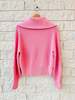 Varley Enrico Knit Jacket - Sea Pink - Thumbnail 2