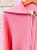 Varley Enrico Knit Jacket - Sea Pink - Thumbnail 3