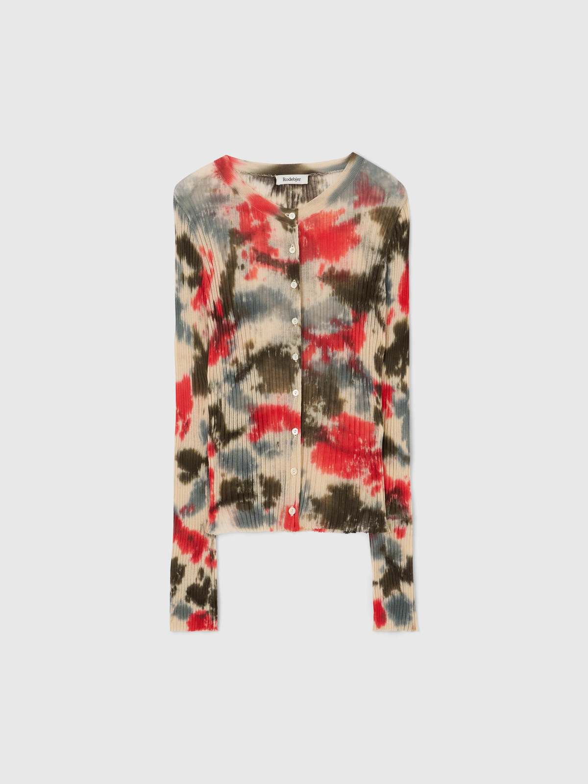 Rodebjer Tie Dye Cardi Cardigan - Tie Dye - Image 2 of 3