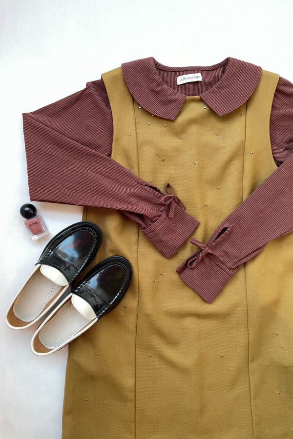 Alysi Wool Mini Dress - Orzo