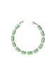 Her New Tribe Ambrosia and Mother of Pearl Bead Five Necklace - Green - Thumbnail 1