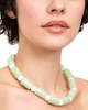Her New Tribe Ambrosia and Mother of Pearl Bead Five Necklace - Green - Thumbnail 4