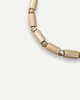 Her New Tribe Crepe and Conch Mother of Pearl Bead Five Necklace - Pink - Thumbnail 3