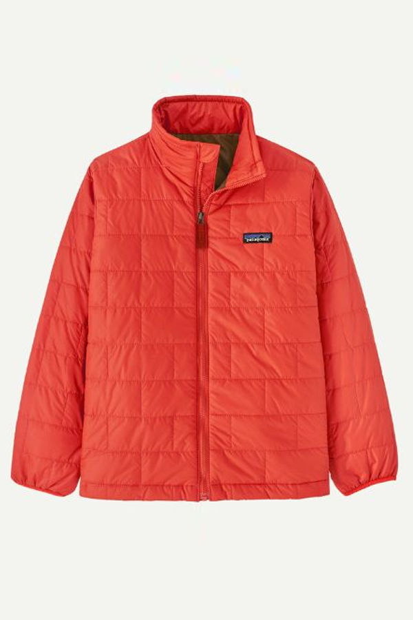 KIDS Patagonia Nano Puff Brick Quilt Jacket