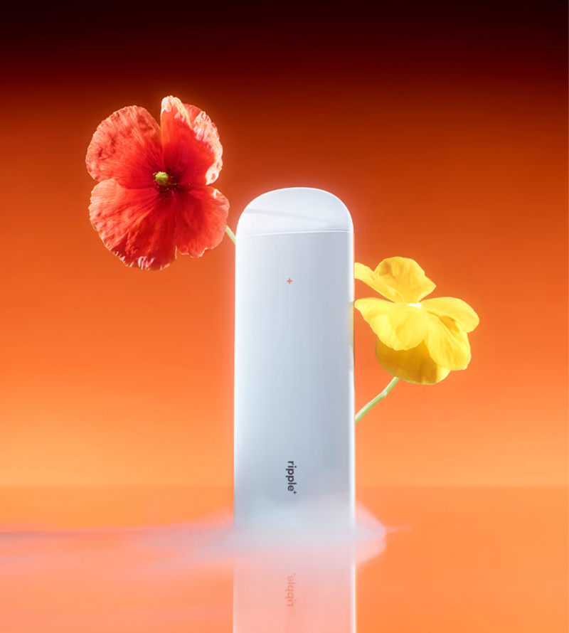 Ripple Plant-Powered Puffs Focus / Mango Vaporizer