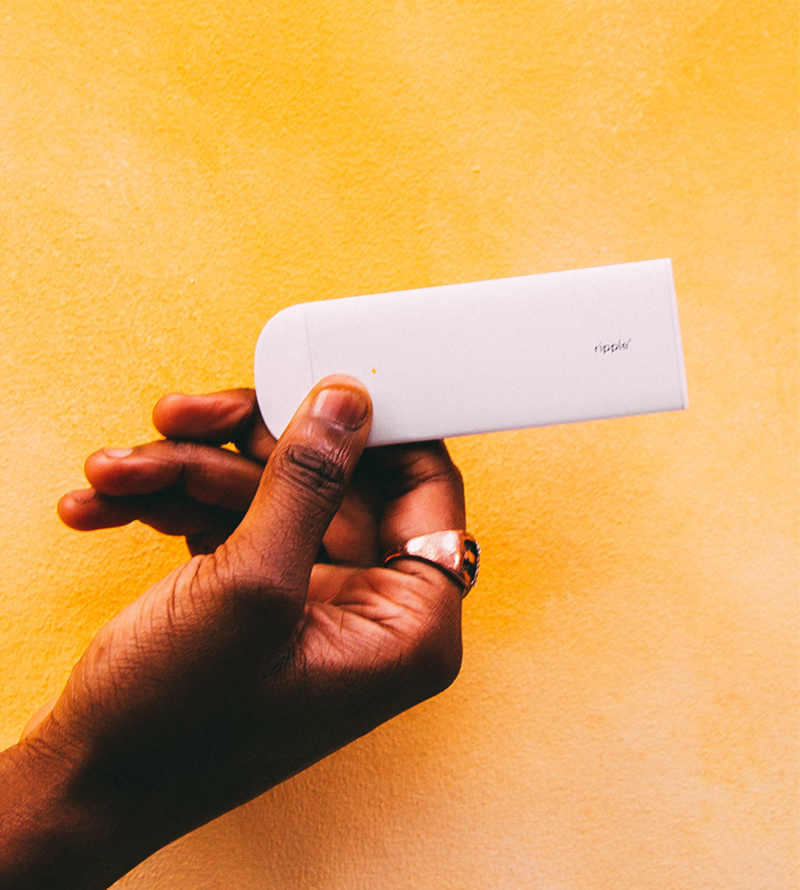 Ripple Plant-Powered Puffs Happy/Passion Fruit Vaporizer