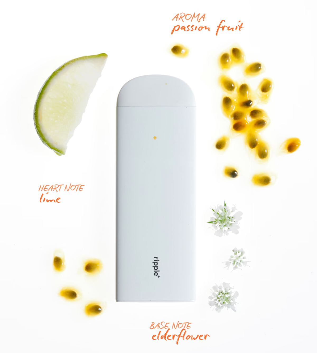 Ripple Plant-Powered Puffs Happy/Passion Fruit Vaporizer - Image 4 of 5