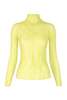 Issey Miyake Chiffon Twist 1 Top - Light Green - Thumbnail 6