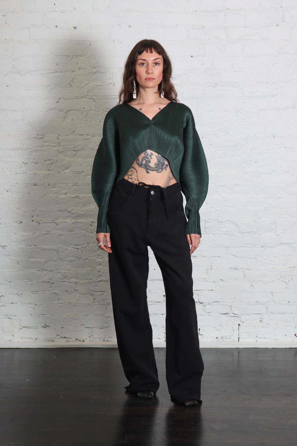 Pleats Please by Issey Miyake December Monthly Colors Cardigan - Image 1 of 7