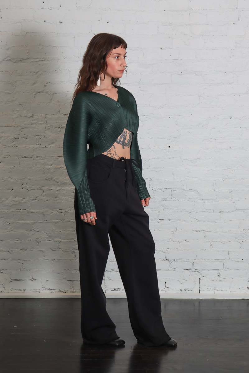 Pleats Please by Issey Miyake December Monthly Colors Cardigan