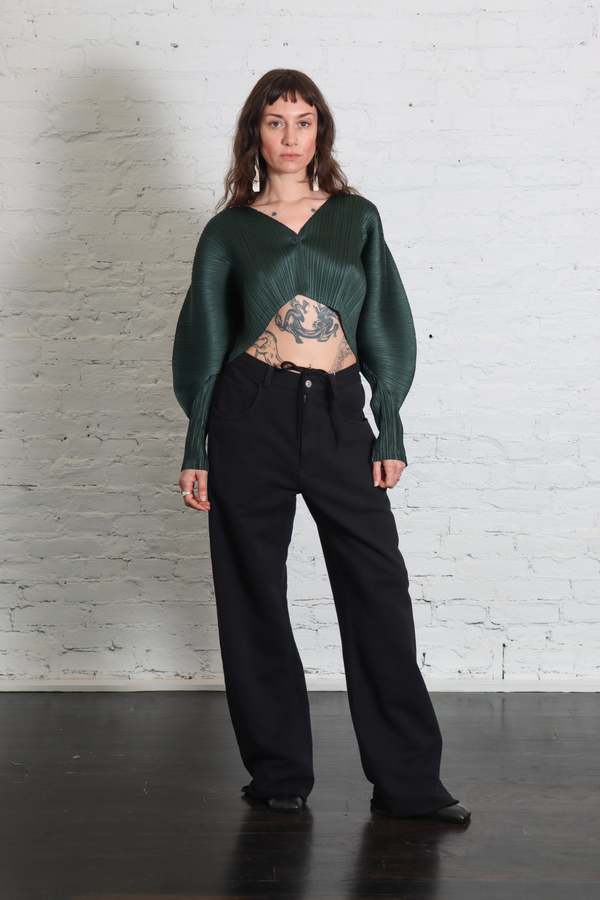 Pleats Please by Issey Miyake December Monthly Colors Cardigan