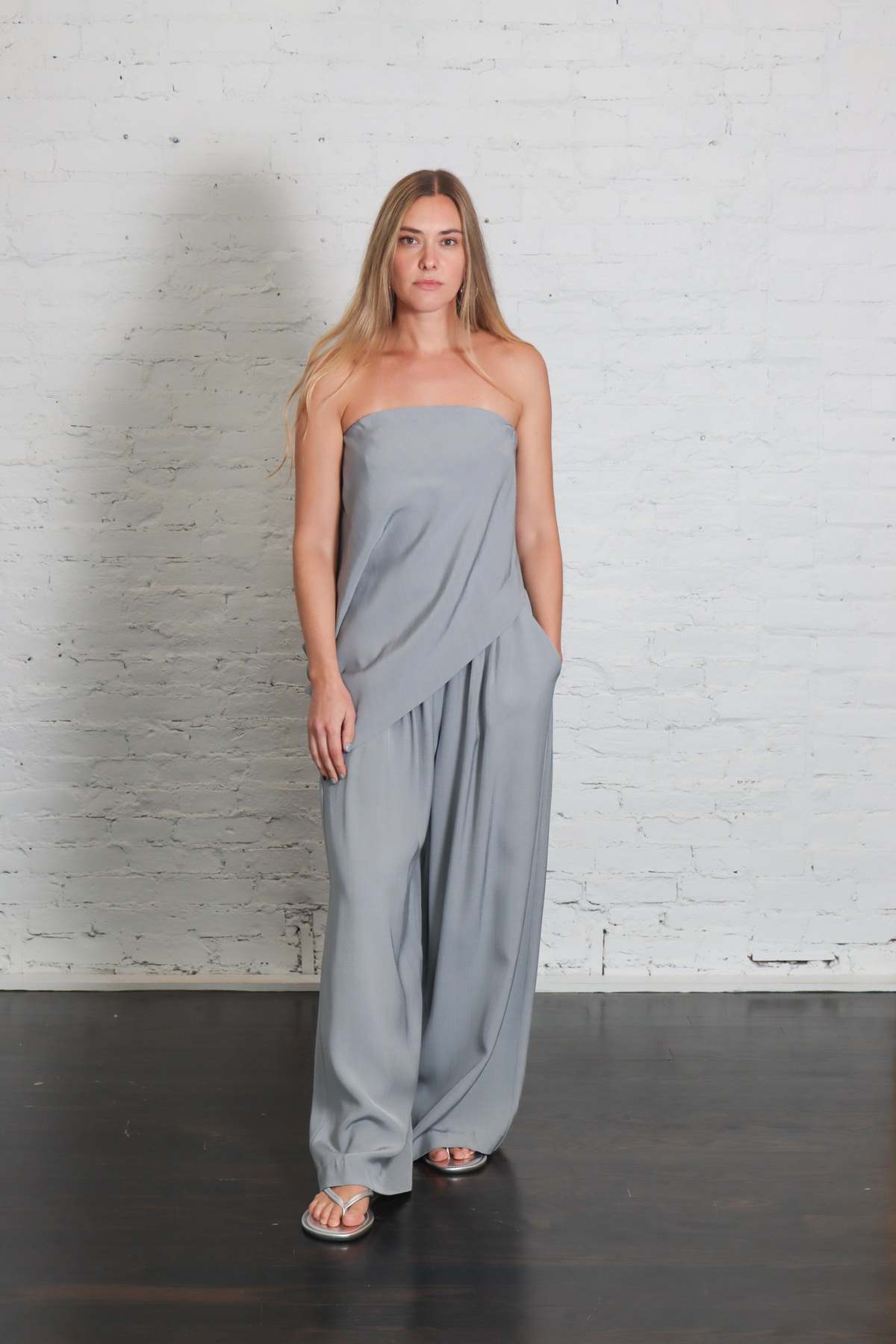 St. Agni Everyday Pants - Mist - Image 3 of 5