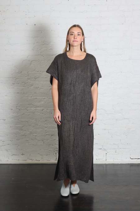 Lauren Manoogian Wide V Neck Dress - Hessian | Garmentory