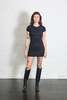 Maison Margiela MM6 Mini T-Shirt Dress - Black - Thumbnail 5