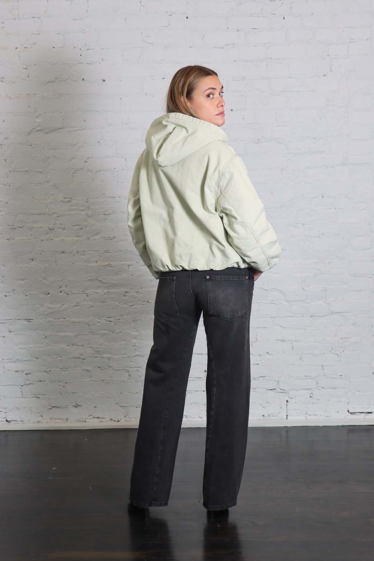 6397 Zip-Up Hoodie - Limestone - Image 2 of 7