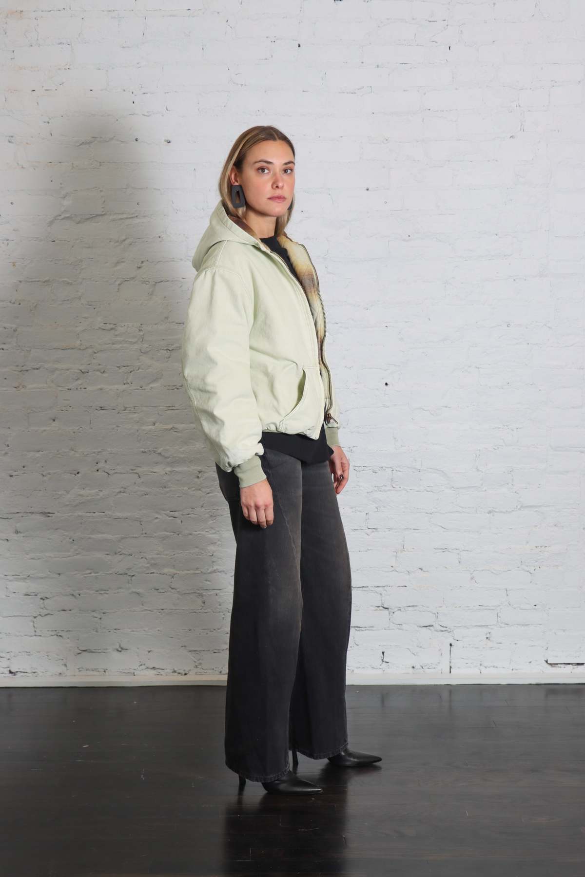 6397 Zip-Up Hoodie - Limestone - Image 5 of 7