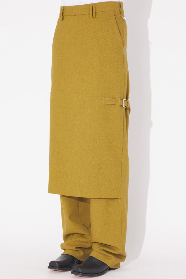 Jean Paul Gaultier Tailoring Pantaskirt Pants - Olive Green