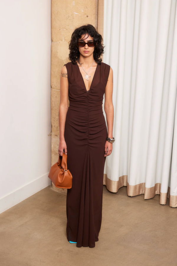 SAEMDI V-Neck Mermaid Dress