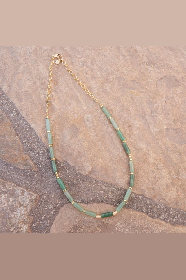 So Niice Flourish Choker Necklace - Gold