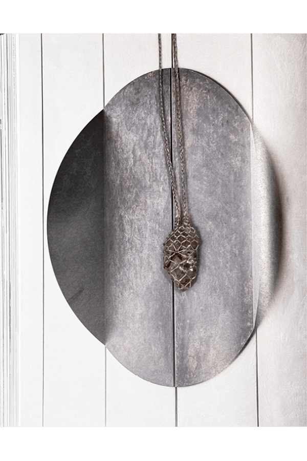 Carina Schott Garden Quartz Necklace - Tan