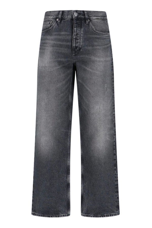 Sunflower Black Cotton Jeans