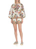 Etro Multicolor Bouquet Blouse - White - Thumbnail 3