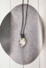 Carina Schott Quartz Cluster In Bronze With Black Cord Necklace - Thumbnail 2