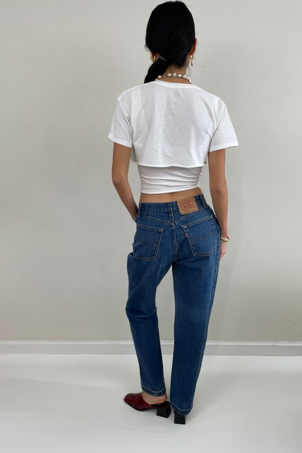 Levi's Vintage 80s 505 High Waisted Zipper Fly Jeans
