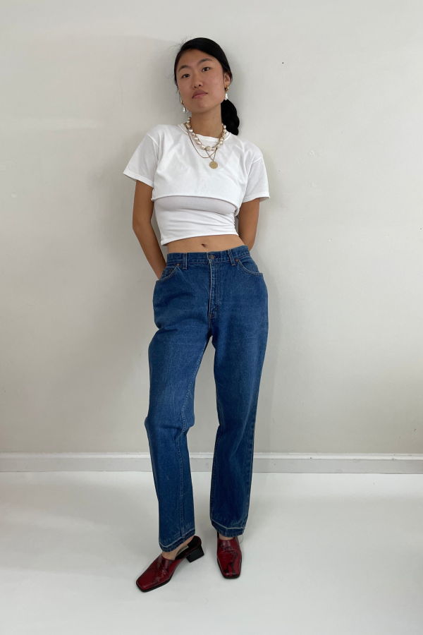 Levi's Vintage 80s 505 High Waisted Zipper Fly Jeans