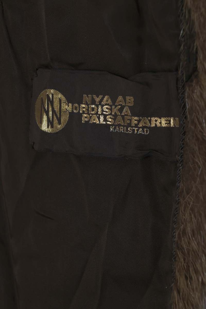 Nya Nordiska (Sweden) Vintage, 1970s, Mink, Plsaffren, Karlstad