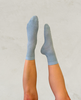 Swedish Stockings Stella Shimmery Socks - Light Blue - Thumbnail 1