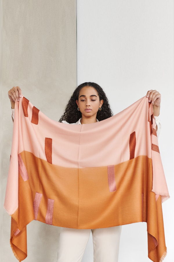 Variously Canyon Scarf - Orange