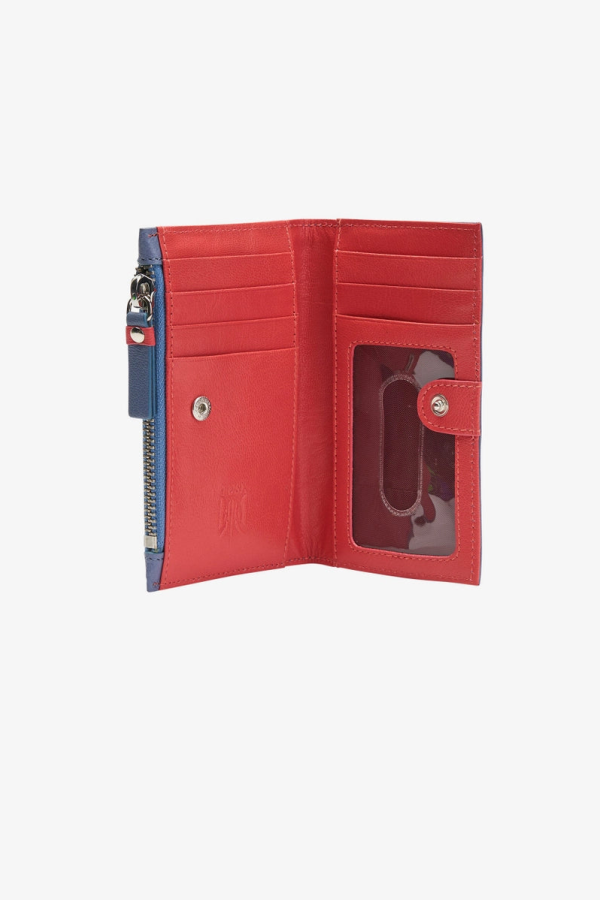 Tusk Slim Card Case With Zip Coin Pocket Wallet