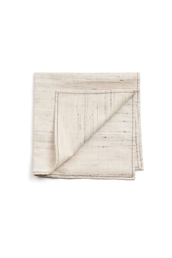Variously Kora Napkin - Off White (Set of 4)