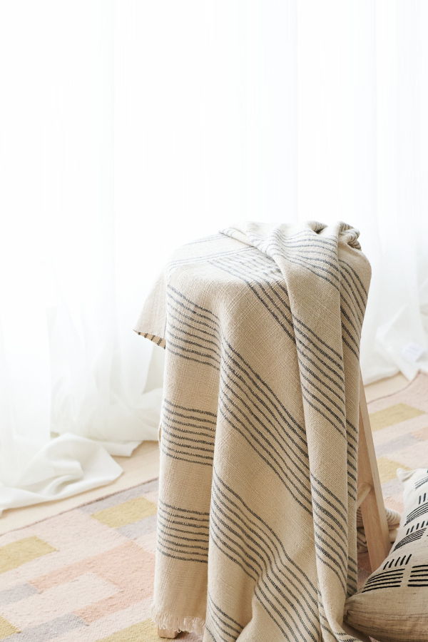 Variously Silica Chalk Throw