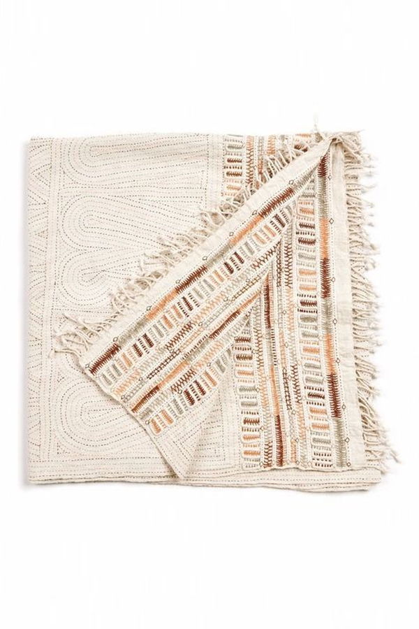 Variously Unah Throw - Coral