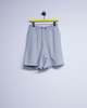 Camiel Fortgens Grey Melange Cotton Knee Shorts - Thumbnail 1