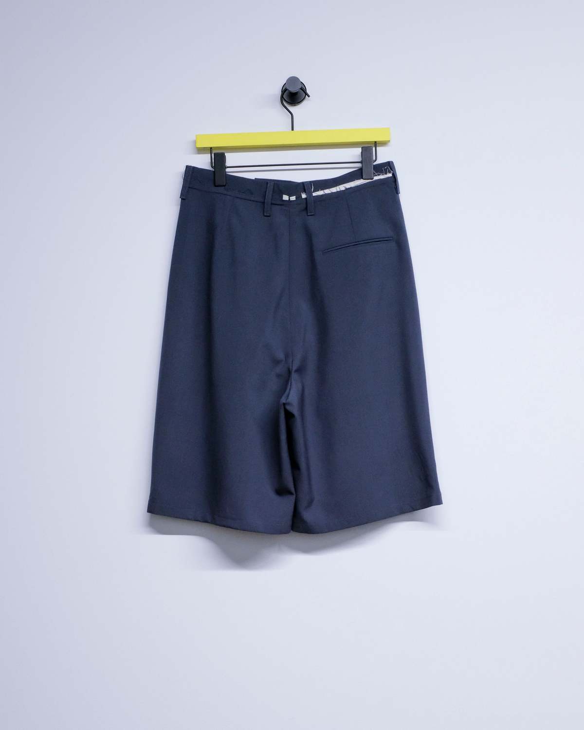 Camiel Fortgens Petrol Wool Slim Suit Shorts - Image 2 of 2