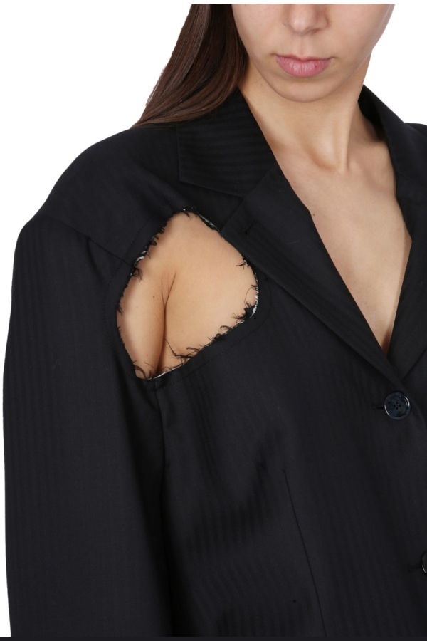 Acne Studios Deconstructed Jacket - Black