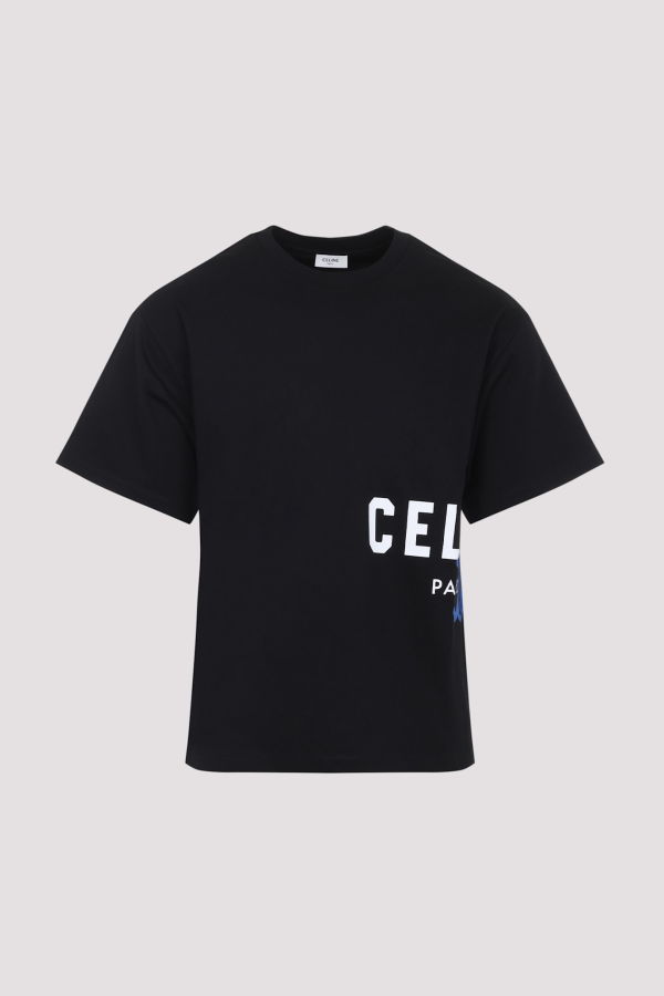Celine Relaxed T-Shirt - Black