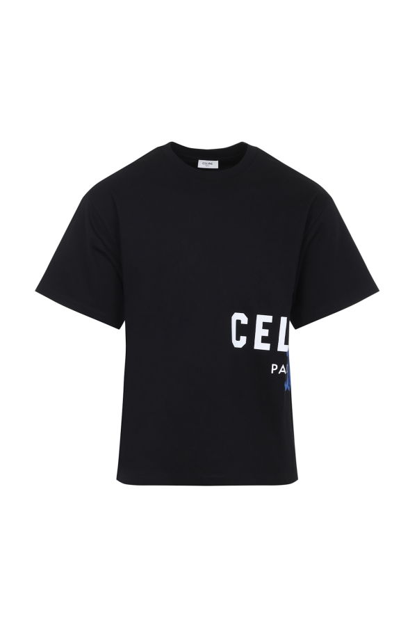 Celine Relaxed T-Shirt - Black