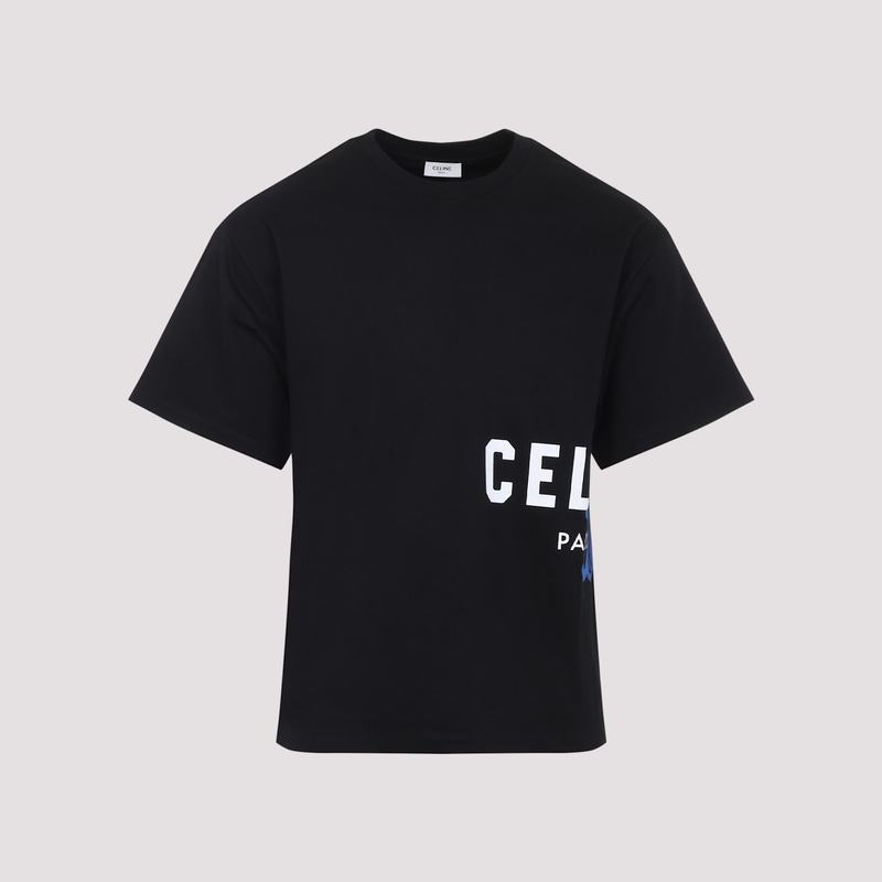 Celine Relaxed T-Shirt - Black