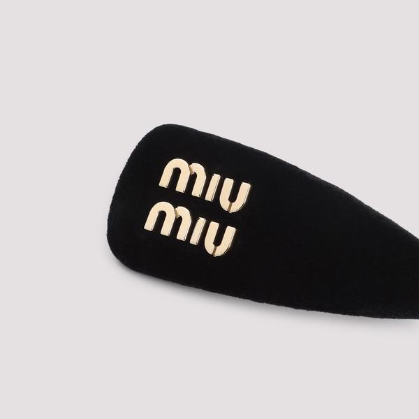 MIU MIU Hair Pin - Black