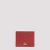 MIU MIU Calf Leather Card Case - Red - Thumbnail 1