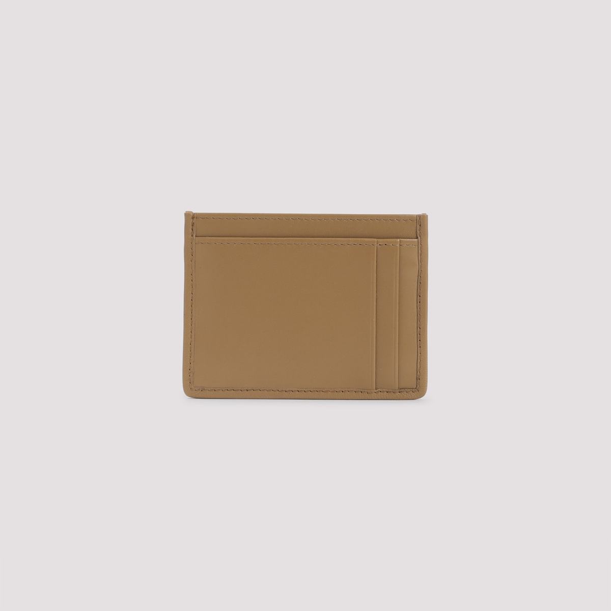 MIU MIU Lamb Leather Cardholder - L Caramel - Image 4 of 5