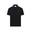 Ami Alexandre Mattiussi De Coeur Polo Shirt - Noir - Thumbnail 2