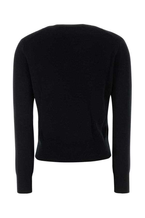 Ami Alexandre Mattiussi Wool Sweater - Black/Red