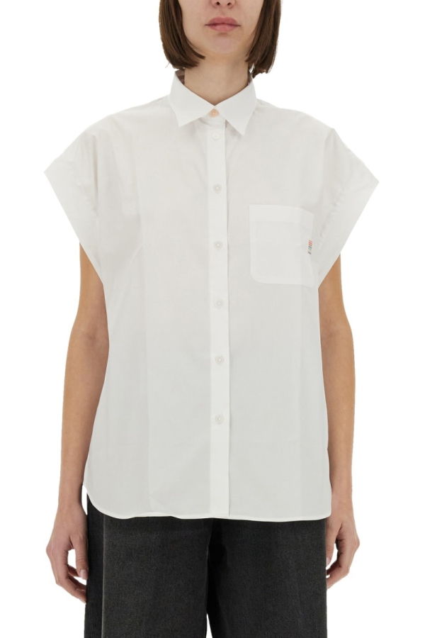 PAUL SMITH PS by Paul Smith Cotton Shirt - White